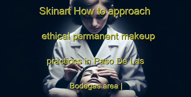 Skinart How to approach ethical permanent makeup practices in Paso De Las Bodegas area | PermanentmakeupTraining | PermanentmakeupClasses | SkinartTraining-Mexico